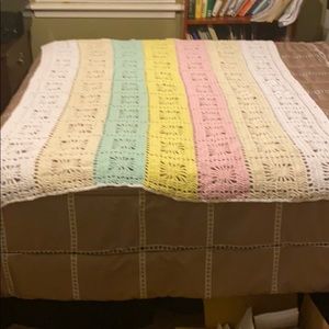 Hand Crocheted Baby Blanket